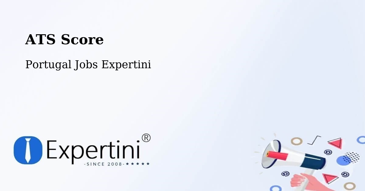 Resume ATS Score & Job Description Match Tool – Ribeira Grande - Portugal Jobs Expertini